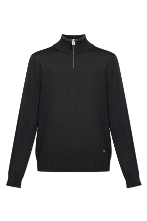 【SATIIIZ】Keijeun track nylon sweatshirt Czarny Sweter z logo 'K-ZACKARY' Diesel - Vitkac Polska